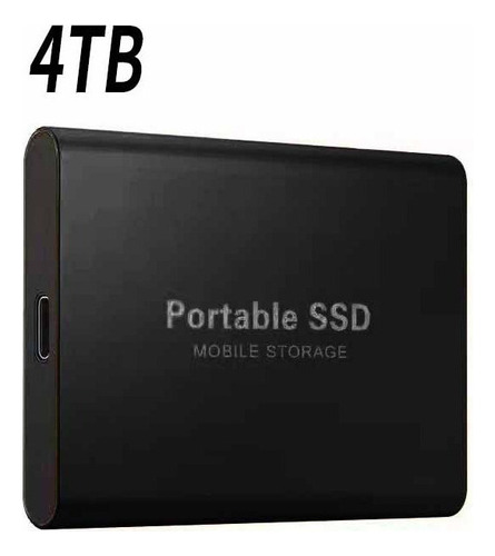 Unidade Sólida Externa Usb Portátil De Alta Capacidade De 4