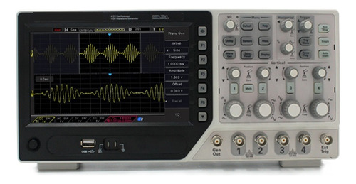 Osciloscopio Digital De 4 Canales 250 Mhz Lcd Pc Osciloscopi