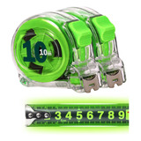 Flexómetros Para Ingenieros, Mxggp-014, 2 Pzas, 10mx25mm, Ab