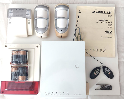 Alarma Paradox Sp-5500 Kit Completo Importado Canada 