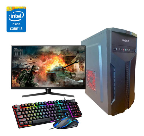 Pc Torre Rápida Intel Core I5 4570 8gb Ram Monitor 22