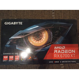 Placa De Video Gaming Gigabyte Amd Radeon Rx 6700 Xt 12gb 
