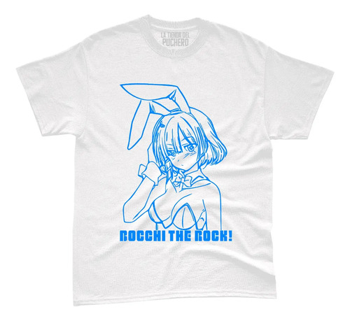 Playera Anime Bocchi The Rock Ryo Yamada Waifu Bunny Celeste