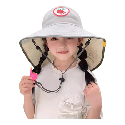 Sombrero Para Niña Tipo Pescador Con Protección Solar Uv | MercadoLibre