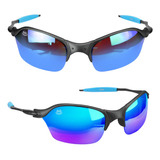 Oculos Sol Proteção Uv Lupa Mandrake Metal Juliet + Case
