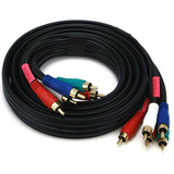 Cable Video / Audio Por Componentes Monoprice 22awg 5-rca