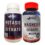 Potasio Citrato + Magnesio Citrato Pack Dietafitness