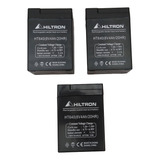 Batería Gel 6 V · 4 Ah Recarg - Hiltron Ht640 X 3 Unidades