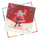 Pack Lamina Servilletas Navidad Fiestas Decoupage Decoracion