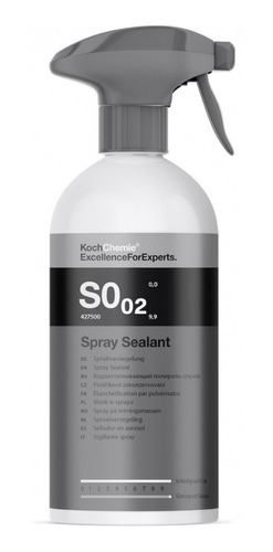 Koch Chemie Spray Sealant S0.02 Sellador Rapido 500ml