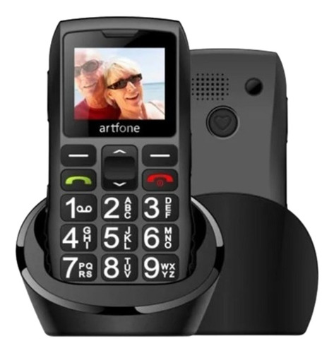 Celular Artfone C1+ Para Idosos Com Base De Carregamento