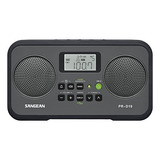 Radio Portátil Fm/am Digital Tuning Protector (gris/negro)