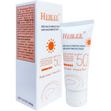 Heblee Bloqueador Solar Ultra Fps50+ 60gr Resistente Al Agua Protección Con Líquido Mineral