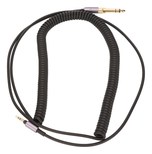 Cable De Resorte De Sonido De 3,5 Mm A 3,5 Mm, Enchufe Retrá