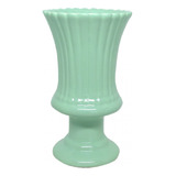 Vaso Espanha Grande Porcelana Verde Candy Decoração Flores