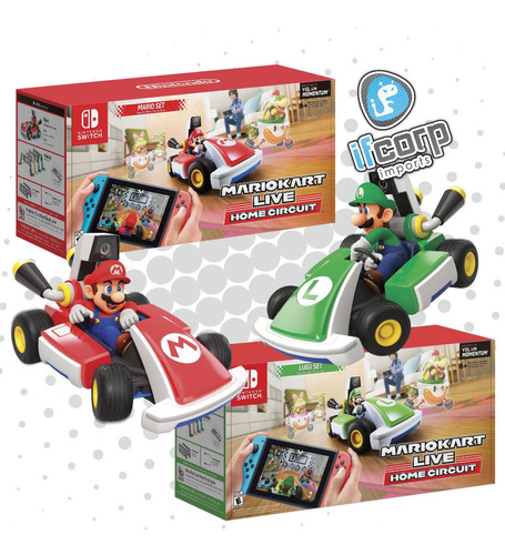 Mario Kart Live Home Circuit Version Mario O Luigi Switch 