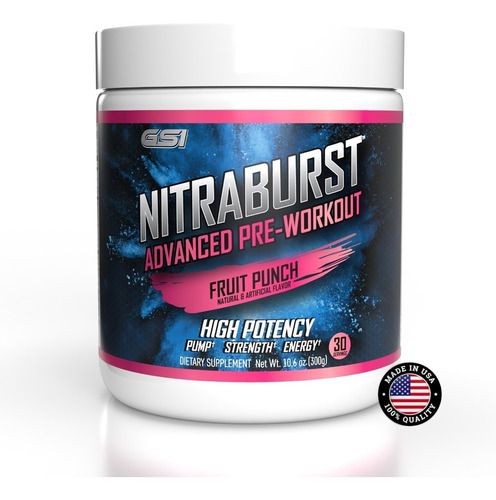 Pre Entreno Óxido Nitraburst Giant / Potenciador De Testo