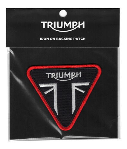 Parche Triumph Motorcycles ·  Triumph Logo Brand Patch