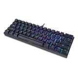 Motospeed Ck61 Rgb Teclado Mecánico Para Juegos Outmu Rojo