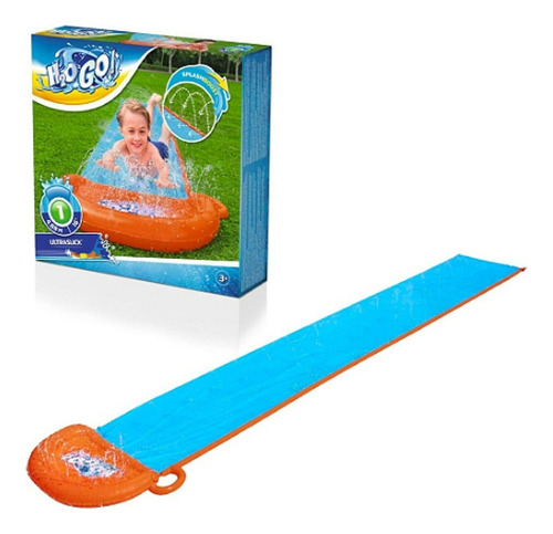 Pista Deslizante Simple Inflable Tobogan Bestway H2o 4.88mts