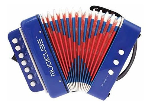 Musicube 10 Keys Accordion, Kids Toy Accordion, Solo And En