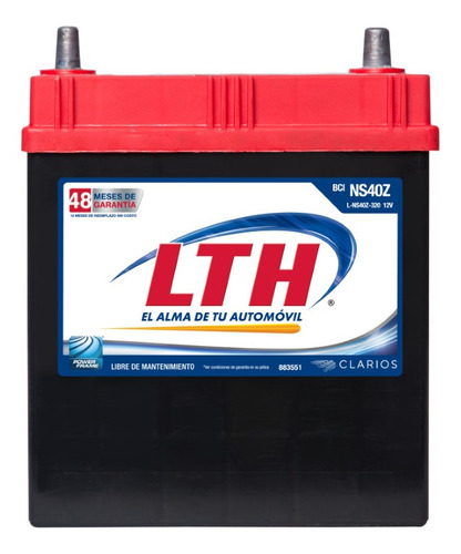 Batería Lth Para Honda Grand Civic Hybrid 97-15