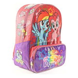 Mochila Espalda Grande 16p Pequeño Pony Wabro