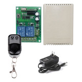 Relé Relay Relevo 2ch 10a + Control Rf 433mhz +adaptador 12v