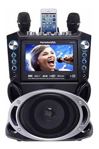 Sistema Portatil Karaoke Usa Gf840, Negro