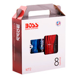 Kit De Instalacion Boss, Kit 2  Para Potencias, 8 Gauge