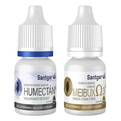 Santgar Meibux Omega 3 Vitamina Líquido 5mL Para Perros Ojo Seco | Envío gratis