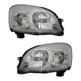 Par Faros F/cromo Chevy C3 2009 2010 2011 2012