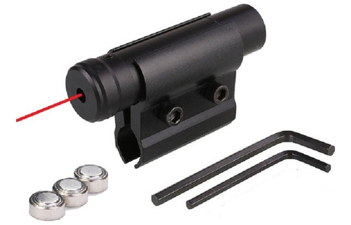 Mira Laser Red Dot Para Cano Carabina Rifle Tiro Esportivo