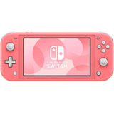 Consola Nintendo Switch Lite Coral, Nueva En Caja.