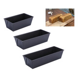 Pack X3 Molde Rectangular Molde Queque Pan Molde Reposteria