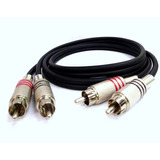 Cabo Rca 2+2 Para Audio Stereo 1 Metros