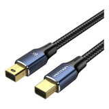 Cable Mini Dsplay Port 8k Trenzado Aluminio 2 Mts Vention