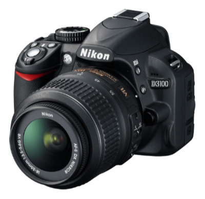 Cámara Profesional Nikon D3100 Con Lente 1855 Uso Hogareño 