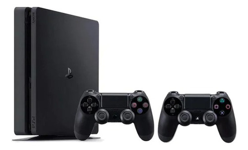 Sony Playstation 4 Slim 1tb Con Mandos Originales + 2 Juegos