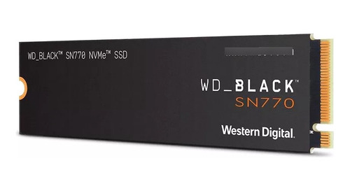 Ssd 500gb Nvme M.2 2280 Wd Black Sn770 5000mb/s Pcie Gen4