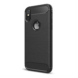 Funda Fibra De Carbono Compatible Con iPhone X / Xs