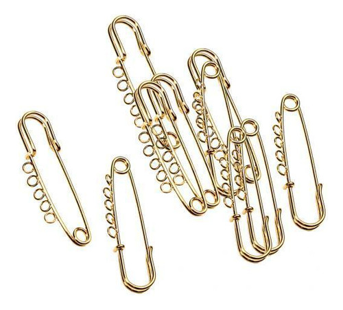 3 0 Piezas Broches Pin Oro Broche Pin Diy Hallazgos De