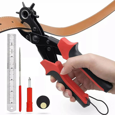 Kit Pinza Sacabocados Ojilladora Perforadora Cinturón 5 unidades JELLAS | MercadoLibre