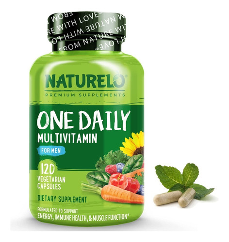 Naturelo I Multivitamin I Immune Support I 120 Capsules