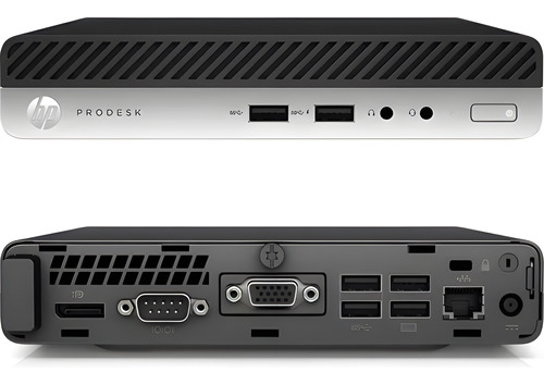 Desktop Hp Prodesk 400 G3 Mini I3 8gb Ssd 240 Win10 Pro Oem