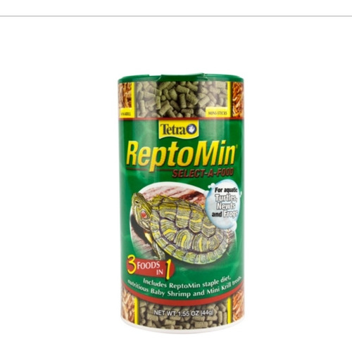 Alimento Para Tortugas Reptominselect-a-food 3 En Uno 44rg