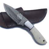 Cuchillo Wolfklinge De Acero De Damasco Hecho A Mano Con ...