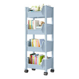 Mueble Alacena, Librero Organizador Armable Color Azul