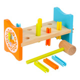 Juguete Montessori Para Machacar Madera Con Mazo Para Aprend