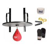 Soporte Puching Rotor Boxeo Everlast Guantines Soga - Paseo